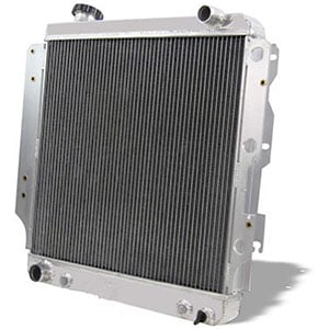 OzCoolingParts Aluminum Jeep Wrangler Radiator for 1988 1989 2004 2005 YJ TJ 2.4L- 4.2L