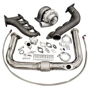 Turbo Kit T70 Single T4 Silverado Sierra Turbocharger Vortec V8 LS 4.8 5.3 6.0