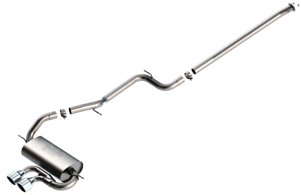 Borla 140504 Cat-Back Exhaust System for Ford Focus ST