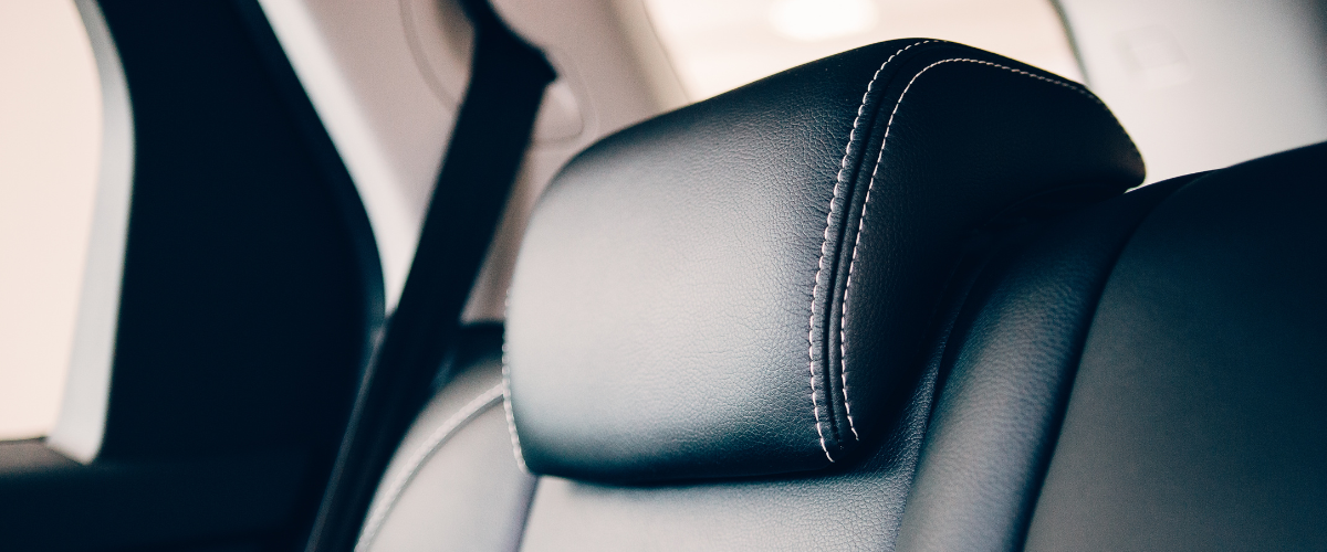 black mobile leather upholstery repair
