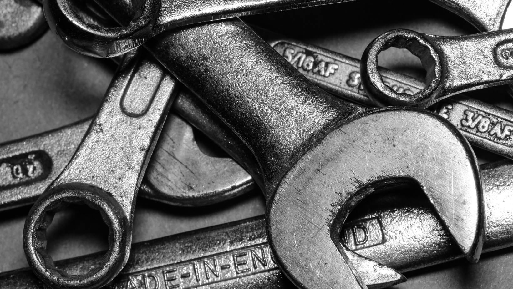 Wrenches- tools which are needed in work. 