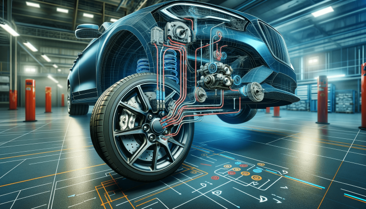 Electronic brake distribution on new car