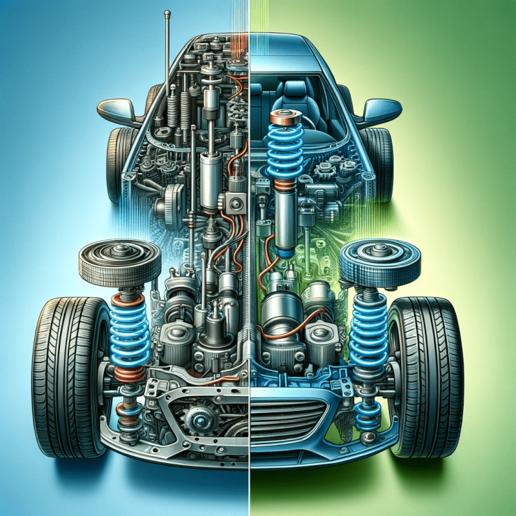 Hydraulic vs magnetic suspension a comparison pic