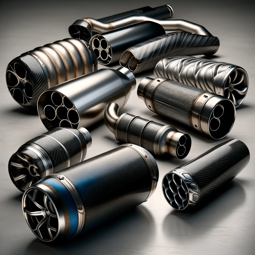Exhaust system materials with different metals