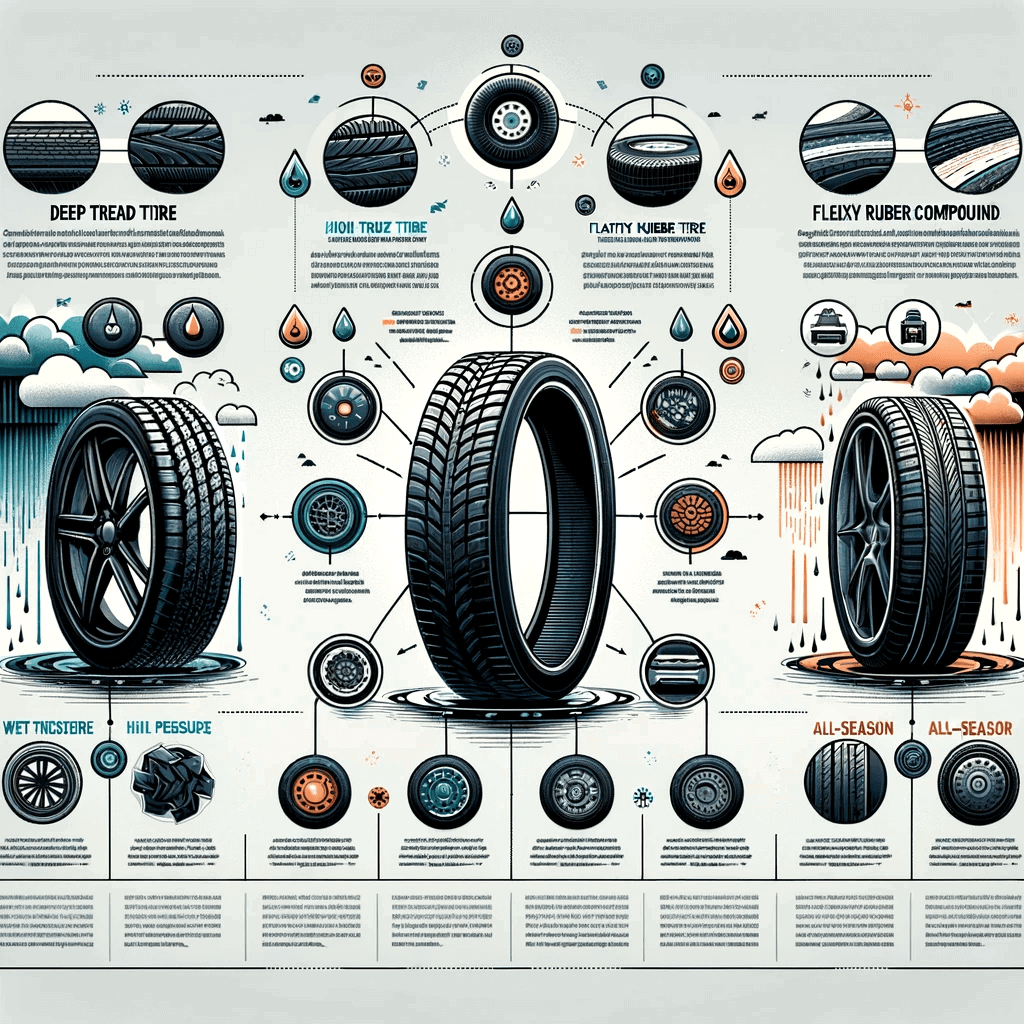 Maximizing Wet Weather Performance: The Crucial Role of Car Tires