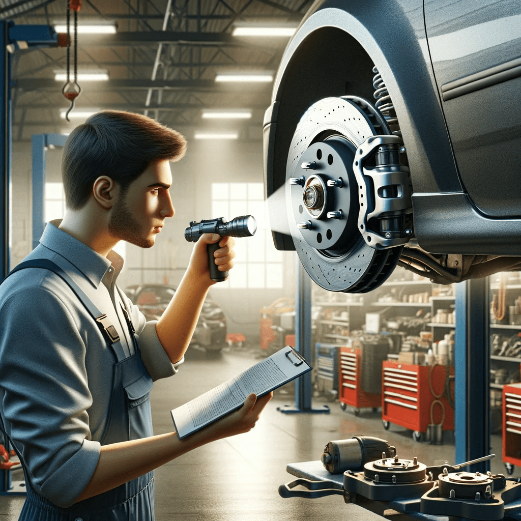Brake system diagnostics in service