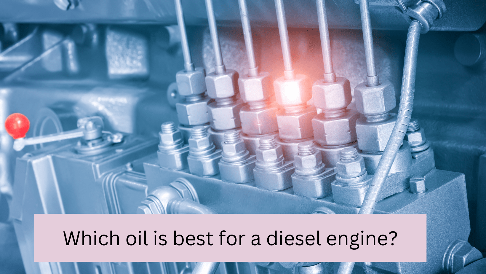 Diesel engine oil types