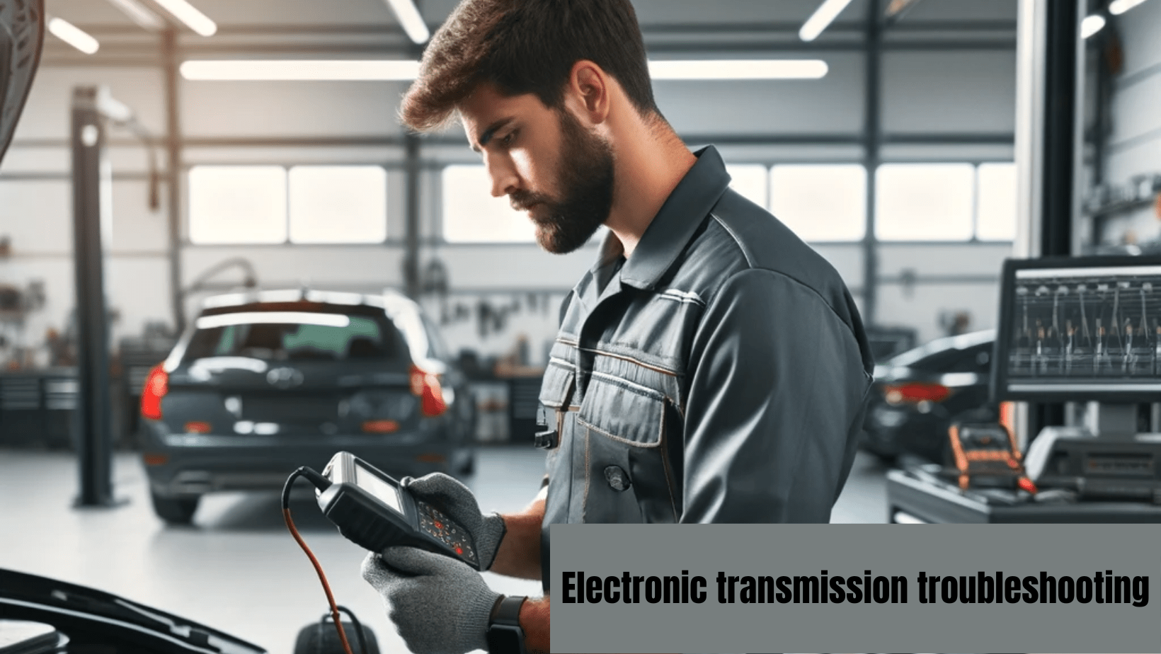 Electronic transmission troubleshooting