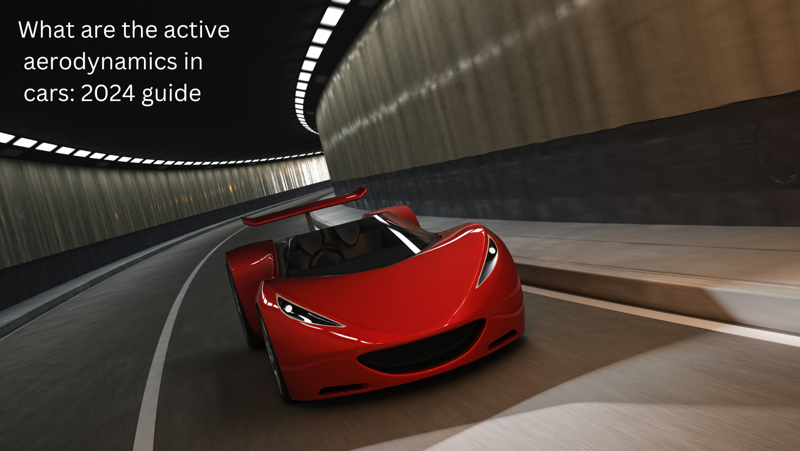 Active aerodynamics in cars: racing